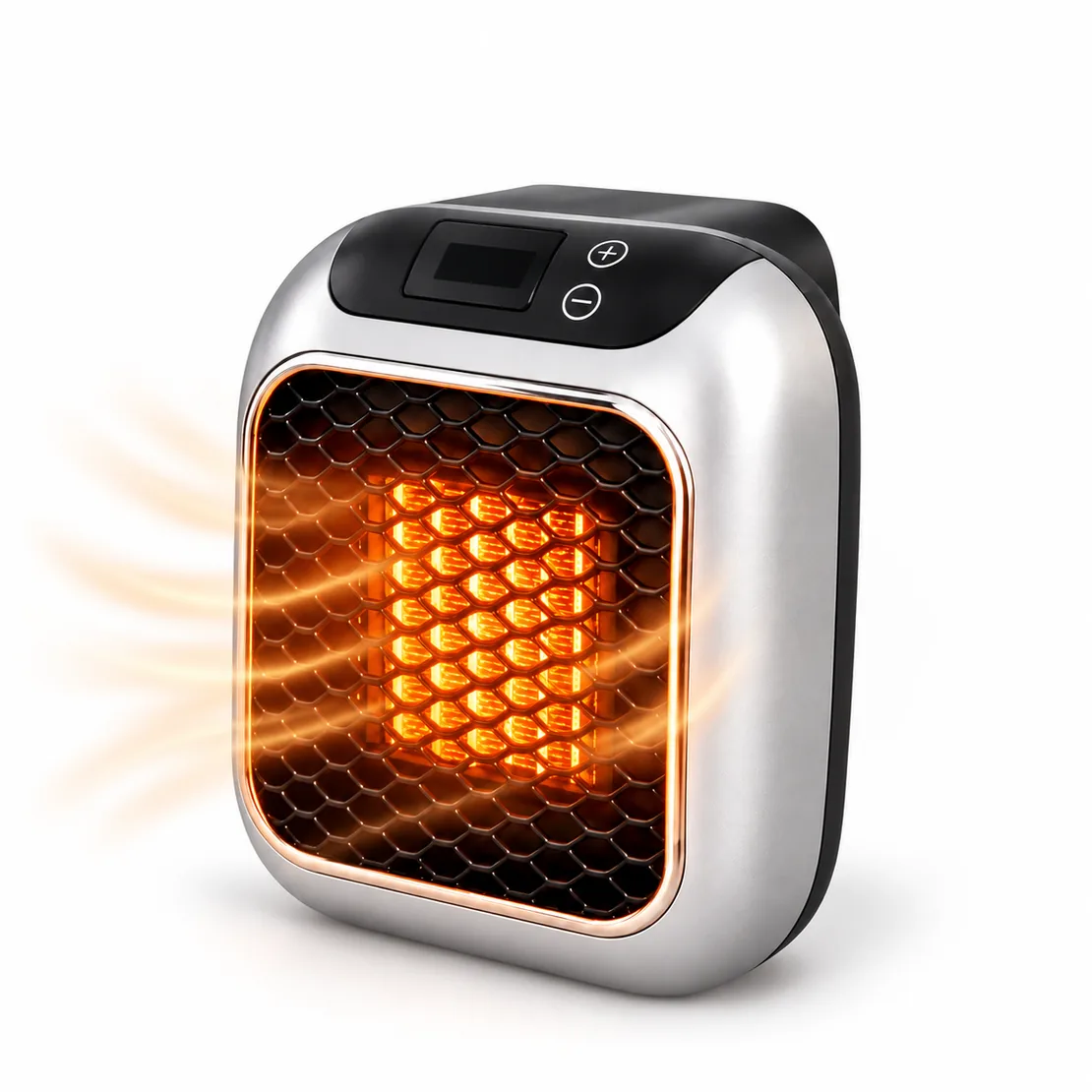 TurboHeater portable ceramic heater on a white background